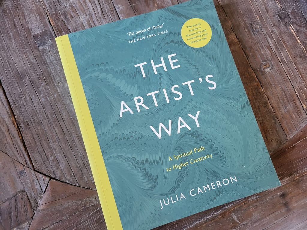 Book called The Artists Way by Julia Cameron